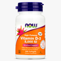 NOW Foods, Vitamin D-3, 125 mcg (5,000 IU) NOW Foods, Vitamin D-3, 125 mcg (5,000 IU)